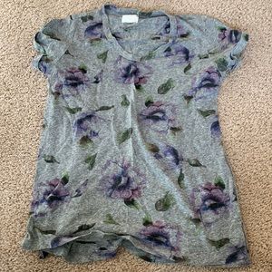 Floral tee